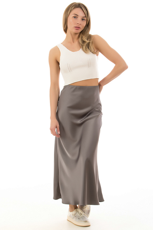 CHEERDUCK/237 Y9912 СЕРЫЙ Юбка  CHEERDUCK цвет Серый