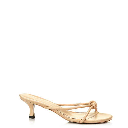 Сабо на каблуке BELLABOA цвет Бежевый