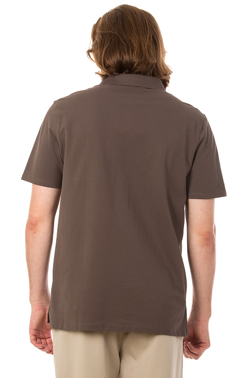 Поло CHEERDUCK цвет Коричневый