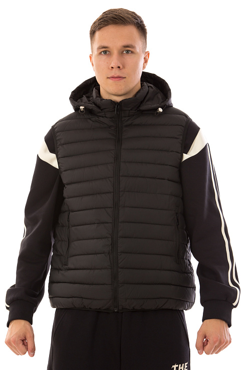 CHEERDUCK/2C62 M8189 ЧЕРНЫЙ Жилет мужской CHEERDUCK цвет Черный