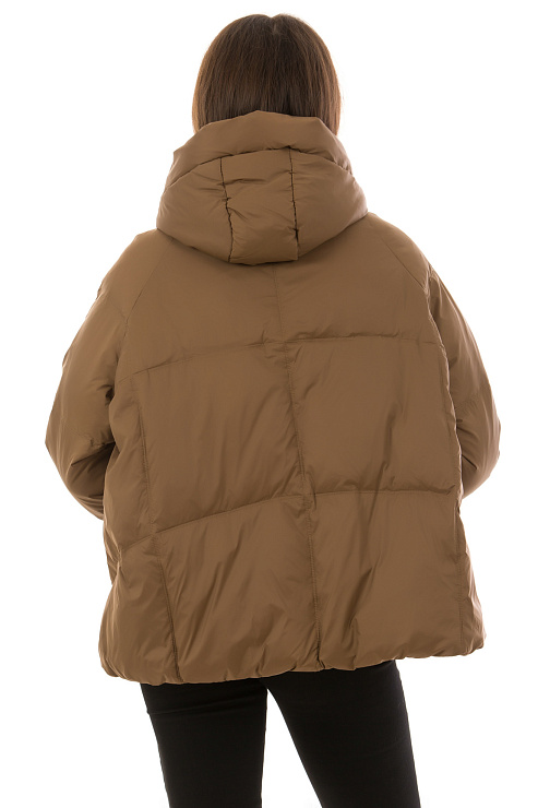 CHEERDUCK/2030 6885 КОРИЧНЕВЫЙ Куртка женская CHEERDUCK цвет Коричневый
