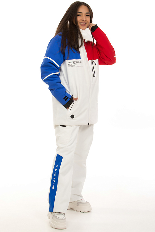 High Experience 12526 БЕЛ-КРАСН-ГОЛ. Костюм для сноуборда HIGH EXPERIENCE цвет Белый
