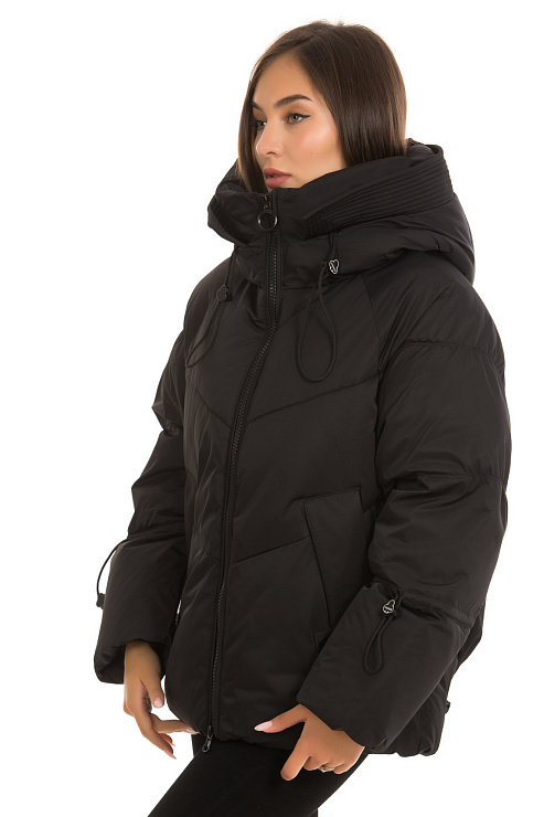 TOWMY 0089 ЧЕРНЫЙ Пуховик женский TOWMY цвет Черный