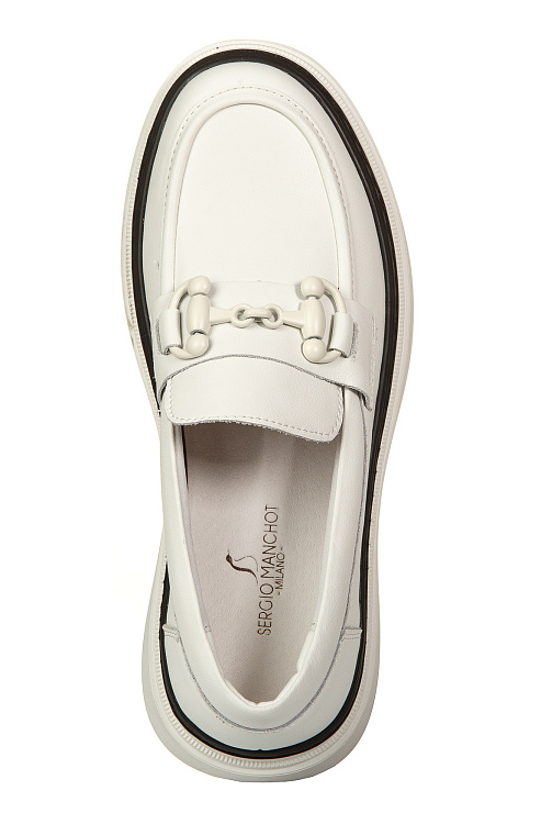 Лоферы SERGIO MANCHOT цвет Белый