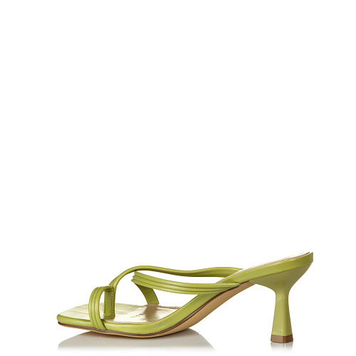 Сабо на каблуке SERGIO MANCHOT цвет Зеленый