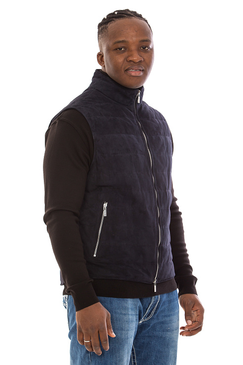 BALDININI E3E012XXCAMO1500 Жилет мужской BALDININI цвет Синий