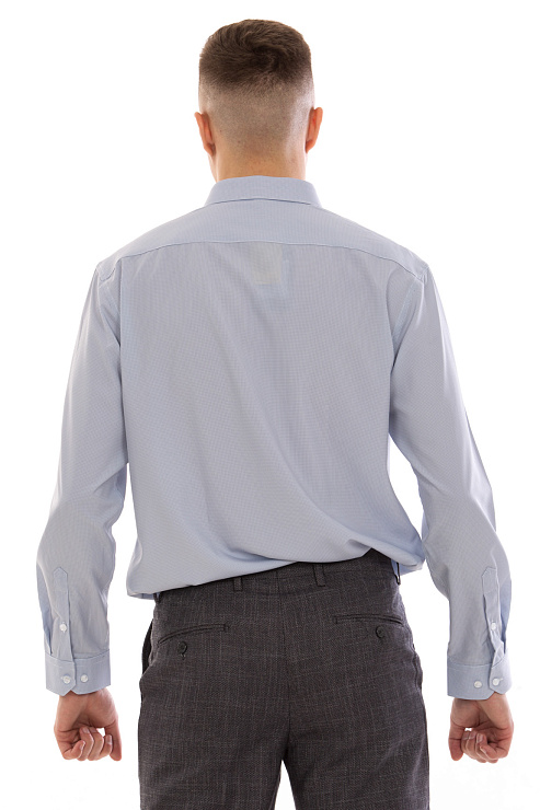 CHEERDUCK/2C87 8560 ГОЛУБОЙ Рубашка мужская CHEERDUCK цвет Голубой