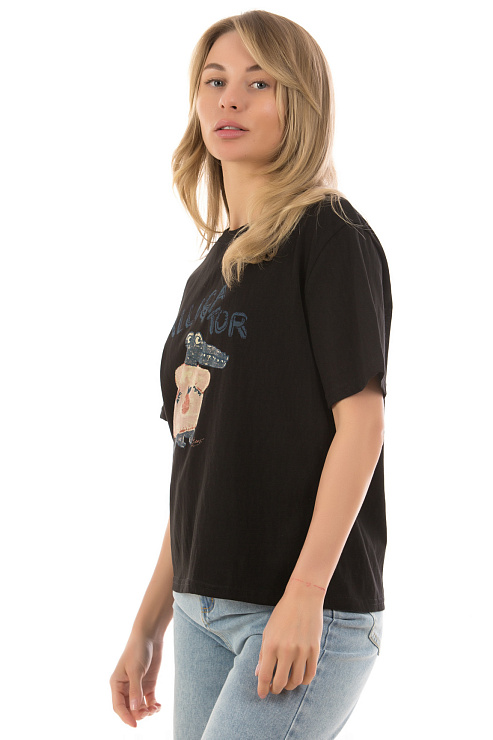 Футболка CHEERDUCK цвет Черный