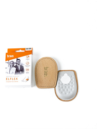 BRAUS Подпяточники Elflex БЕЖЕВЫЕ ЖЕНСКИЕ р.35-39 BRAUS цвет Бежевый