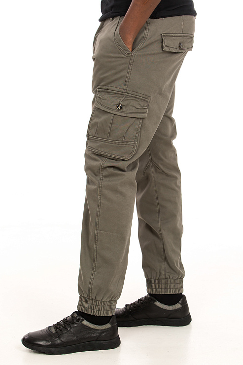 CHEER&DUCK/4066 1865 СЕР. Брюки мужские спортивные CHEERDUCK цвет Серый