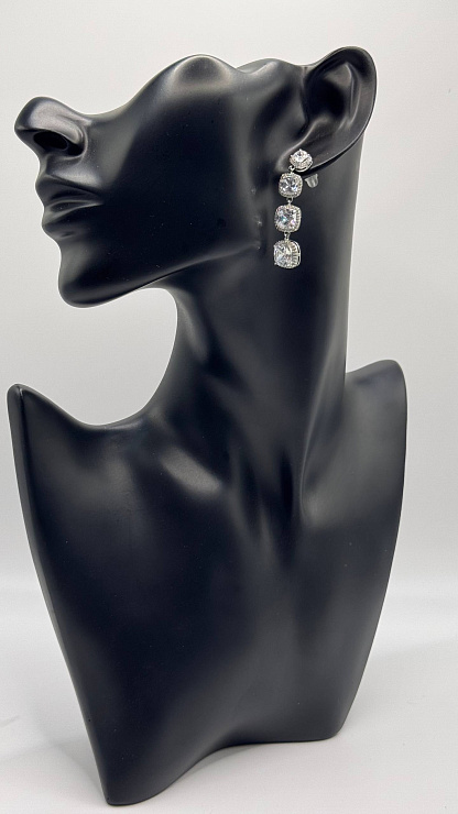 Серьги BELLABOA цвет Серебристый