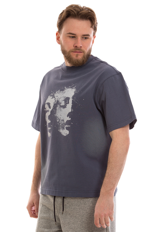 CHEERDUCK/4070 1358 СИНИЙ Футболка мужская CHEERDUCK цвет Синий