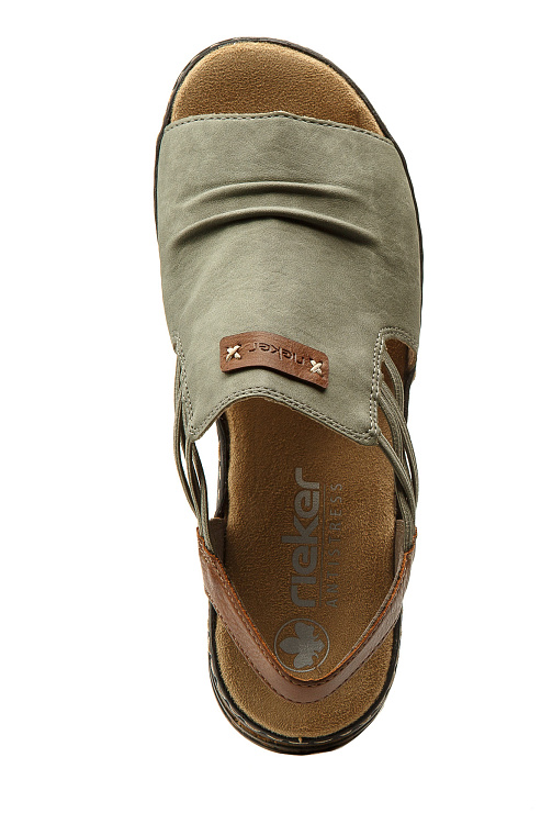 Босоножки RIEKER  цвет Зеленый