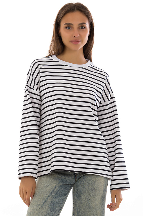 CHEERDUCK/FA 9908 БЕЛЫЙ Свитшот женский CHEERDUCK цвет Белый