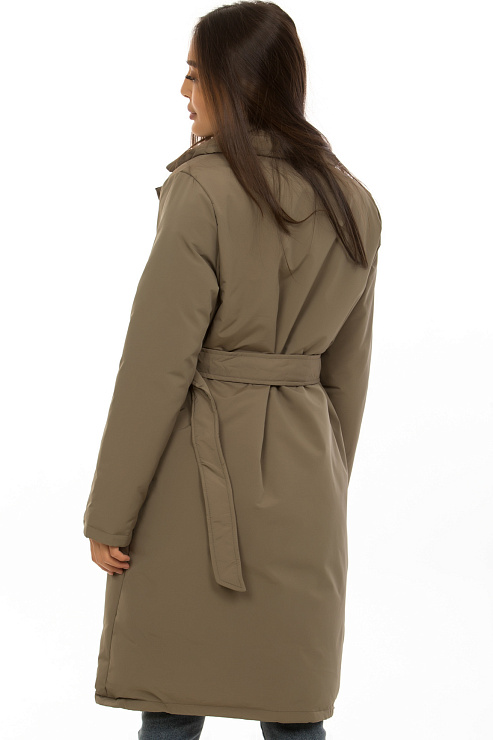 CHEER&DUCK/2030 1367 ХАКИ Плащ женский CHEERDUCK цвет Хаки