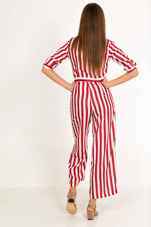 MANQI 513 КРАСН. Комбинезон женский CHEERDUCK цвет Красный