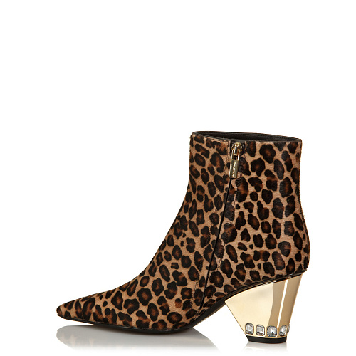 Ботильоны BALDININI цвет Леопардовый