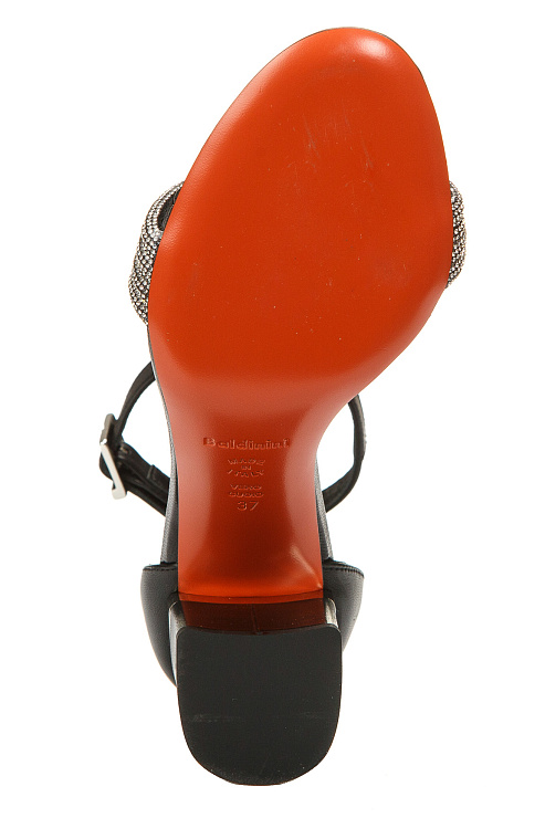 Босоножки на каблуке BALDININI цвет Черный