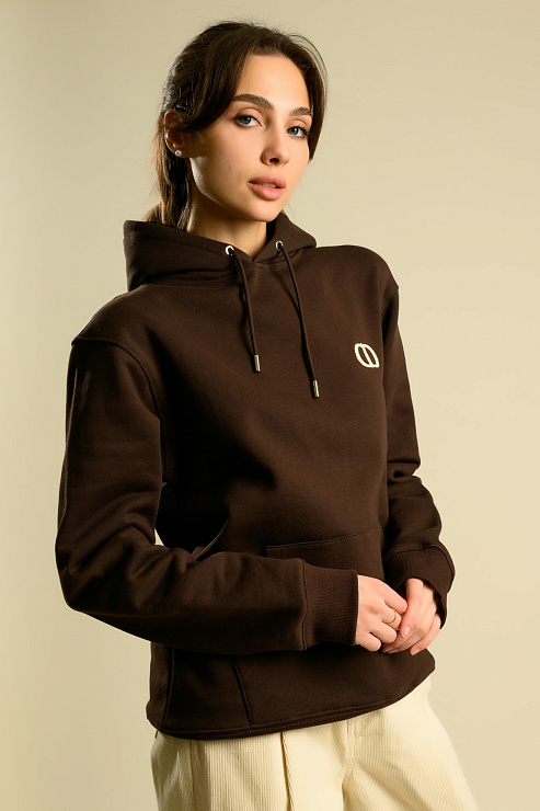 BELLABOA 132 BROWN Худи женское BELLABOA цвет Коричневый