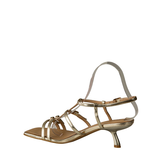 Босоножки на каблуке SERGIO MANCHOT цвет Золотой