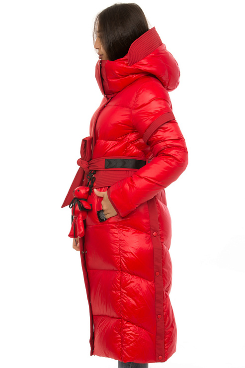 YIMOSIS 1719 КРАСН. Пуховик женский YIMOSIS цвет Красный
