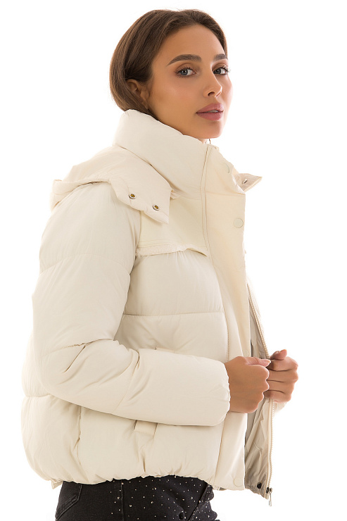 CHEERDUCK/2C22 A925 БЕЛЫЙ Куртка женская CHEERDUCK цвет Белый