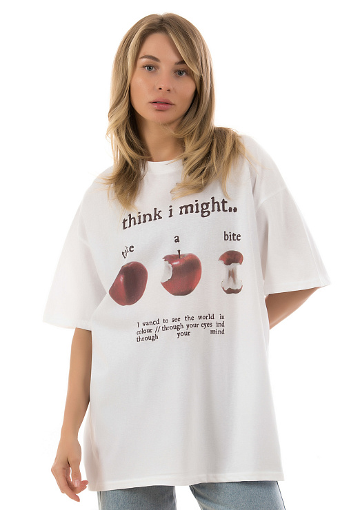 Футболка CHEERDUCK цвет Белый