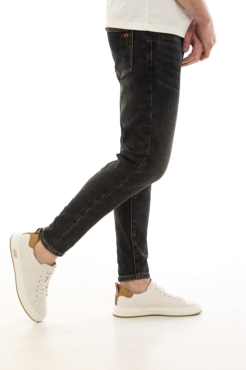 CHEERDUCK/4070 90308 СИНИЙ Джинсы мужские CHEERDUCK цвет Синий