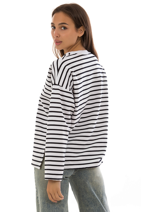 CHEERDUCK/FA 9908 БЕЛЫЙ Свитшот женский CHEERDUCK цвет Белый