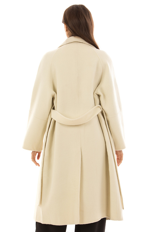 CHEERDUCK/5078 3030 МОЛОЧНЫЙ Пальто женское CHEERDUCK цвет Молочный
