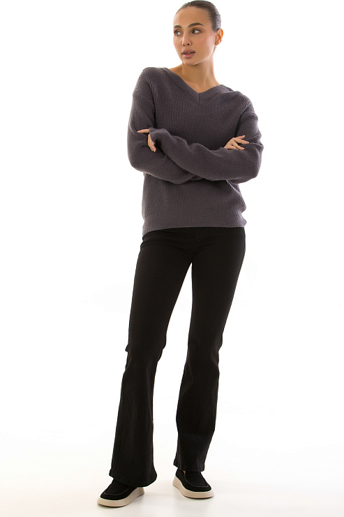 CHEERDUCK/FAH S956 СЕРЫЙ Свитер женский CHEERDUCK цвет Серый