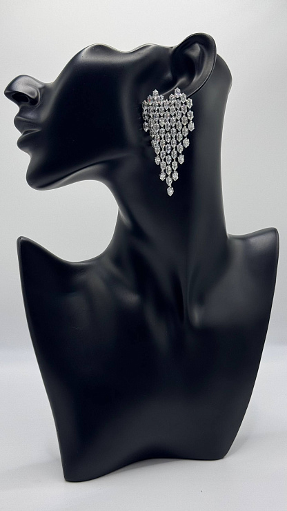 Серьги BELLABOA цвет Серебристый