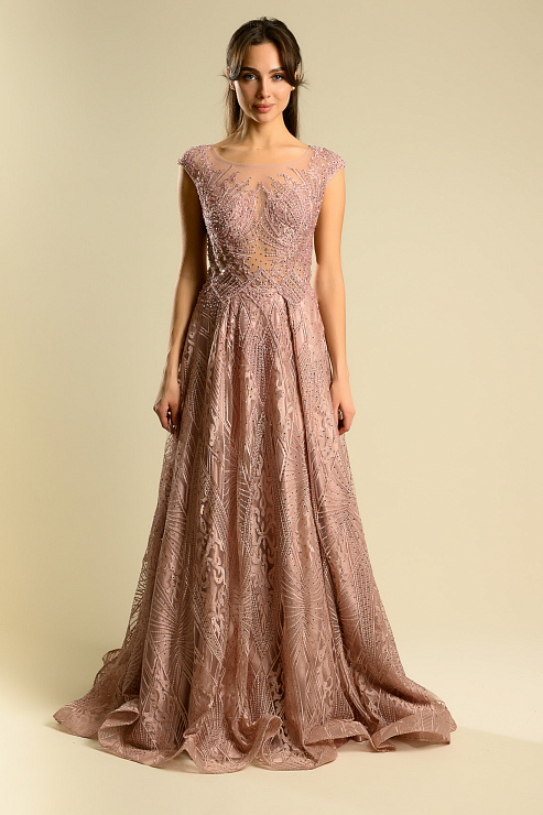 BELLABOA 1006 РОЗОВЫЙ Вечернее платье BELLABOA цвет Розовый