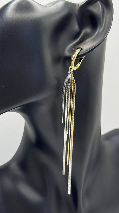 Серьги BELLABOA цвет Серебристый