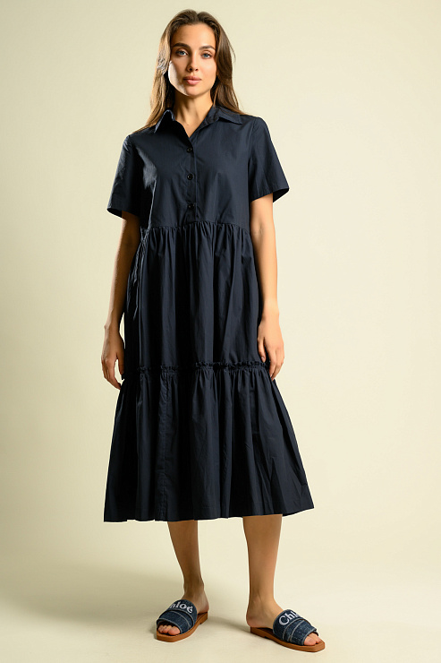 BELLABOA 111-294 СИНИЙ Платье женское BELLABOA цвет Синий