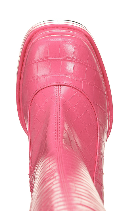 Ботфорты на каблуке SERGIO MANCHOT цвет Розовый