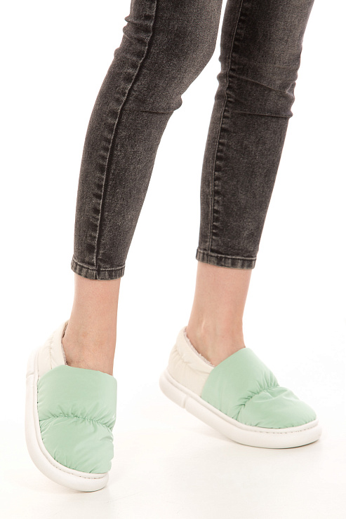 Дутики домашние SERGIO MANCHOT цвет Зеленый