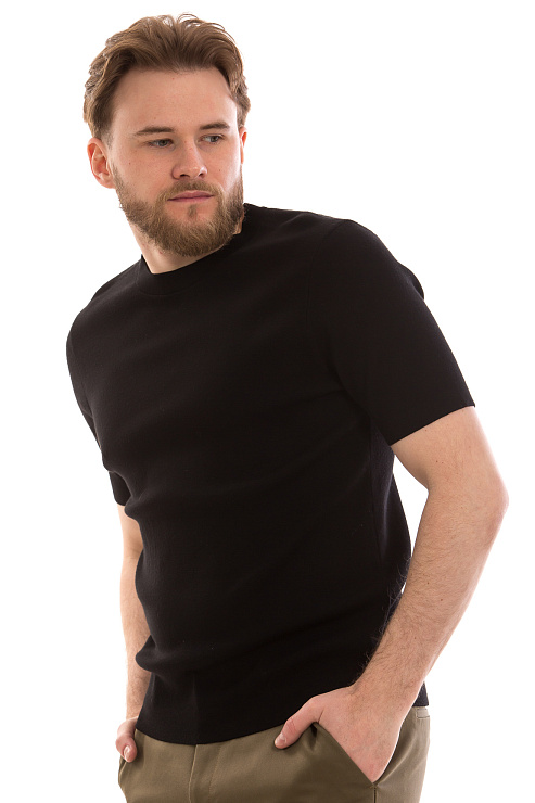 CHEERDUCK/4070 8796 ЧЕРНЫЙ Футболка мужская CHEERDUCK цвет Черный