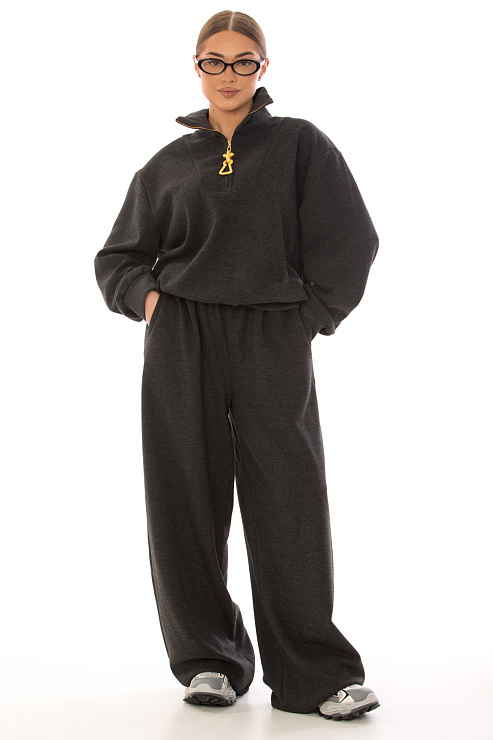 CHEERDUCK/2C19 7759 СЕРЫЙ Костюм женский CHEERDUCK цвет Серый