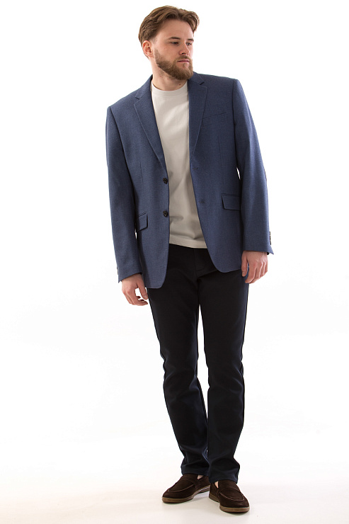 CHEERDUCK/2C87 26244-18 СИНИЙ Пиджак мужской CHEERDUCK цвет Синий