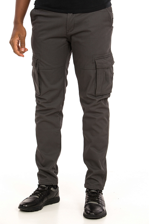 CHEER&DUCK/4066 19208 СЕР. Брюки мужские спортивные CHEERDUCK цвет Серый