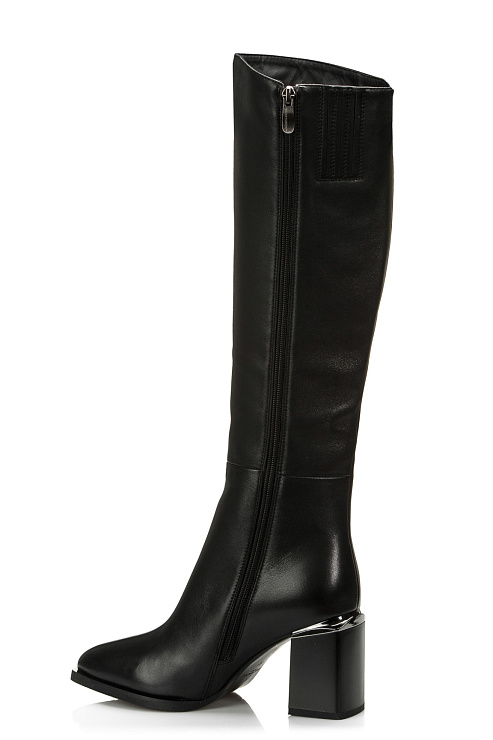 Сапоги на каблуке SERGIO MANCHOT цвет Черный