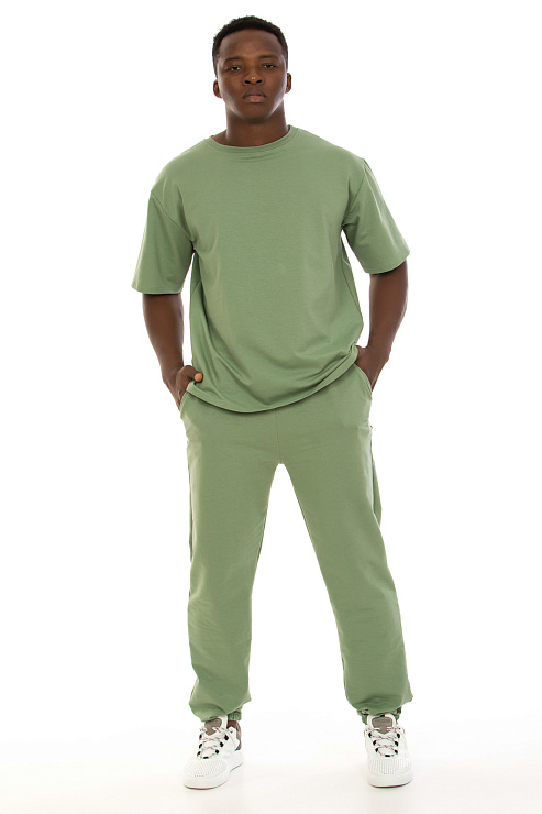 SAM SAM B166 ЗЕЛЕНЫЙ Костюм летний CHEERDUCK цвет Зеленый