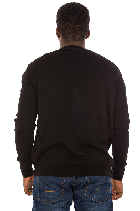 CHEERDUCK/BA 3762 ЧЕРНЫЙ Кардиган мужской CHEERDUCK цвет Черный