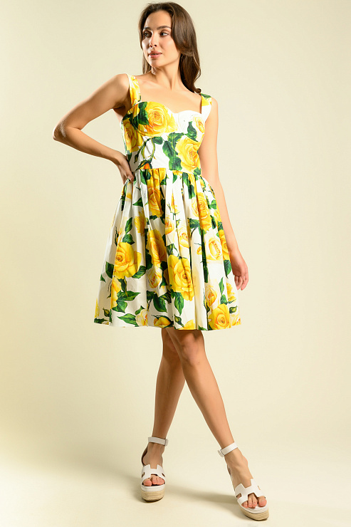 BELLABOA 111-286 ЖЕЛТЫЙ Сарафан женский BELLABOA цвет Желтый