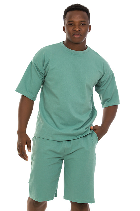 SAM SAM B01 ЗЕЛЕНЫЙ Костюм летний CHEERDUCK цвет Зеленый