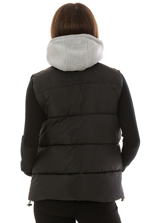 CHEERDUCK/2030 8802 ЧЕРНЫЙ Жилет женский CHEERDUCK цвет Черный