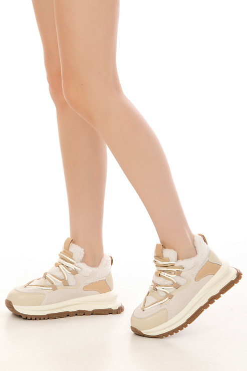 Кроссовки SERGIO MANCHOT цвет Бежевый