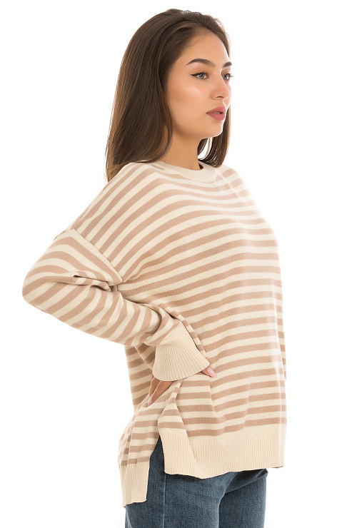 CHEERDUCK/11011 273 БЕЖЕВЫЙ Свитер женский CHEERDUCK цвет Бежевый