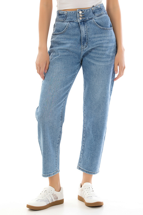 CHEERDUCK/VS 9614 СИНИЙ Джинсы женские CHEERDUCK цвет Синий